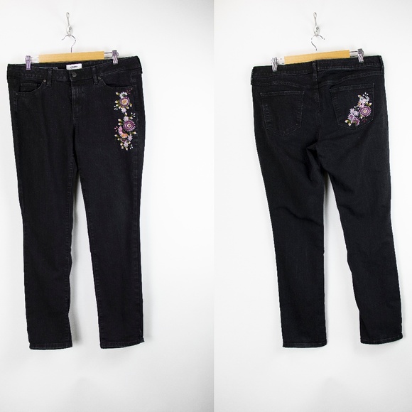 Sonoma Denim - 🔥Sonoma Black Embroidered Skinny Jeans